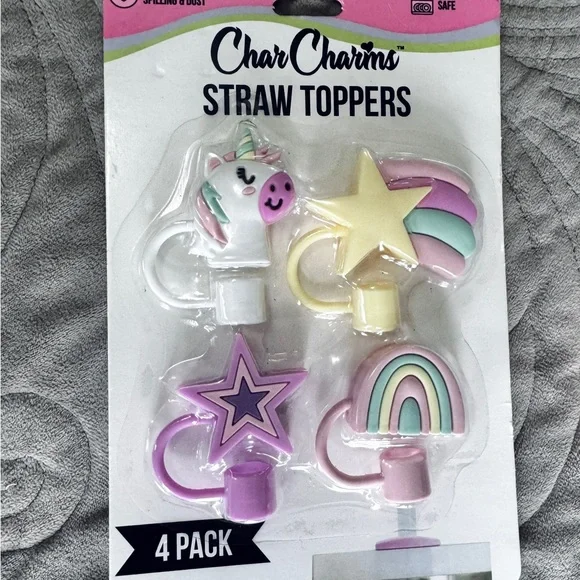 Crème Shop x Hello Kitty Bundle w/ Char Charms Staw Toppers & Macaron Lip Balm - Picture 2 of 4